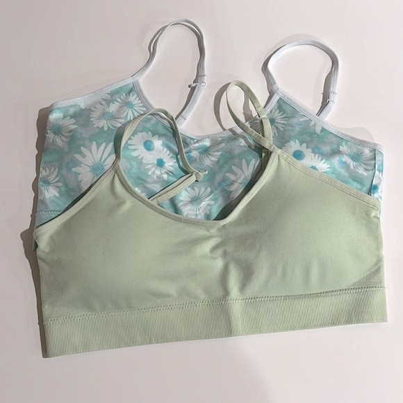 NWOT Bralette Scoop Neck 2/PK Size L - Picture 3 of 12